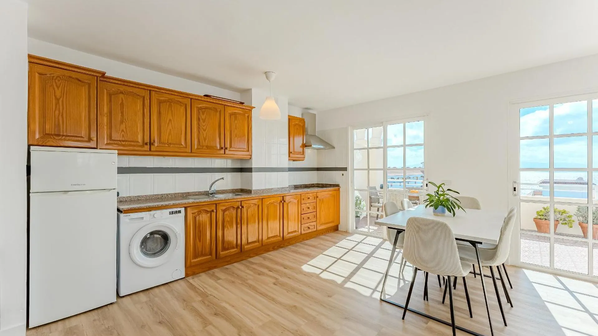 Ocean Front Spacious Family Apartment Puerto de Santiago  Spain